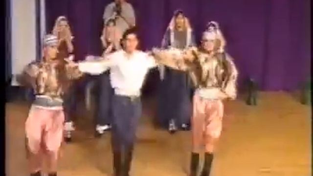 Dance "Dabka shmalii".Choreographed IRINA JAMMAL. Dance group "SHAHRAZAD", Nataniya -2000. Archive.