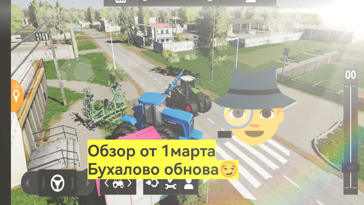 обзор- на обнову🐯 от 1марта (Бухалово)🌳 farming simulator 20🚜