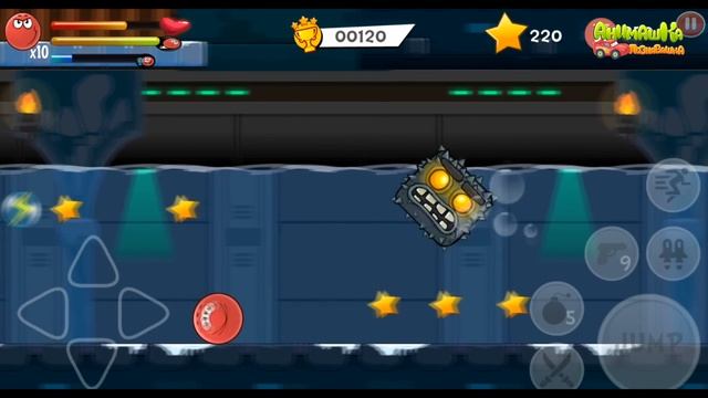 Новые эксперименты и Красный шар -  мультик игра!