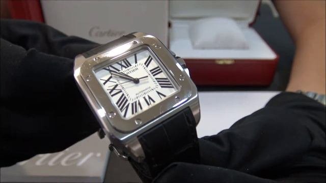 Cartier Santos 100XL Steel 2656 | WatchesGMT (English)