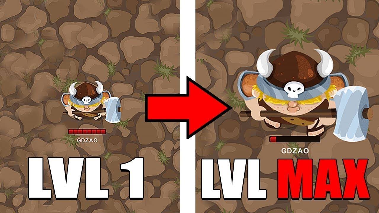 MiniGiants.io - Max Level 20_20 all Evolution