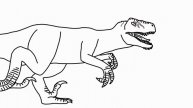 Drawing GHOST the Atrociraptor - Jurassic World: Dominion