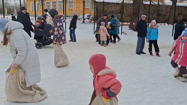 Масленица в летнем парке Уралмаш.