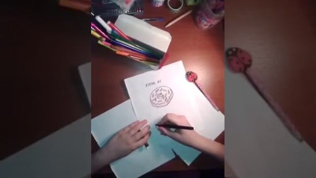 Как рисовать пончик #2:Draw desserts