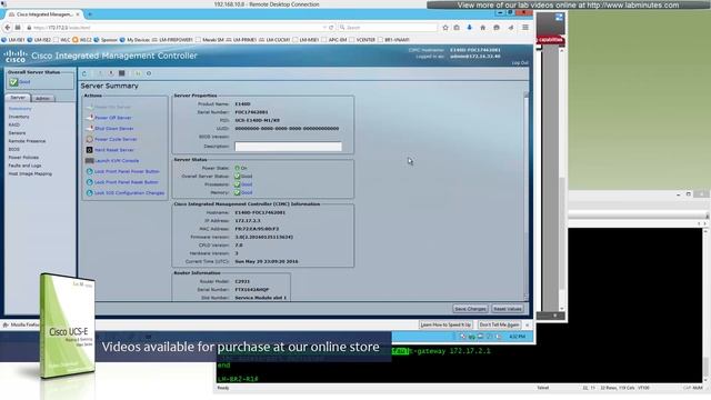 How to Perform UCS-E CIMC Configuration Part 3