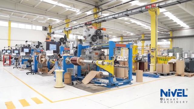 NIVEL'S WINDING MACHINES IN CUSTOMER'S FACTORY - Nivel Smart Machinery