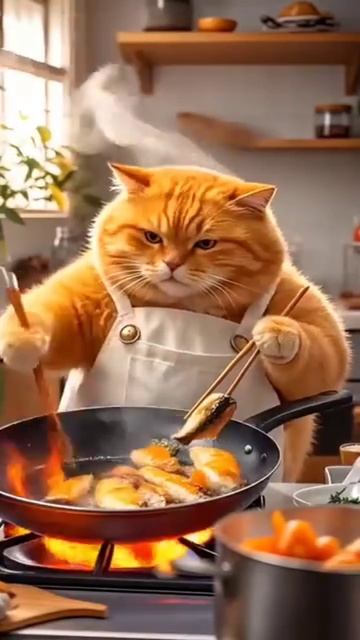 Рыжий котик