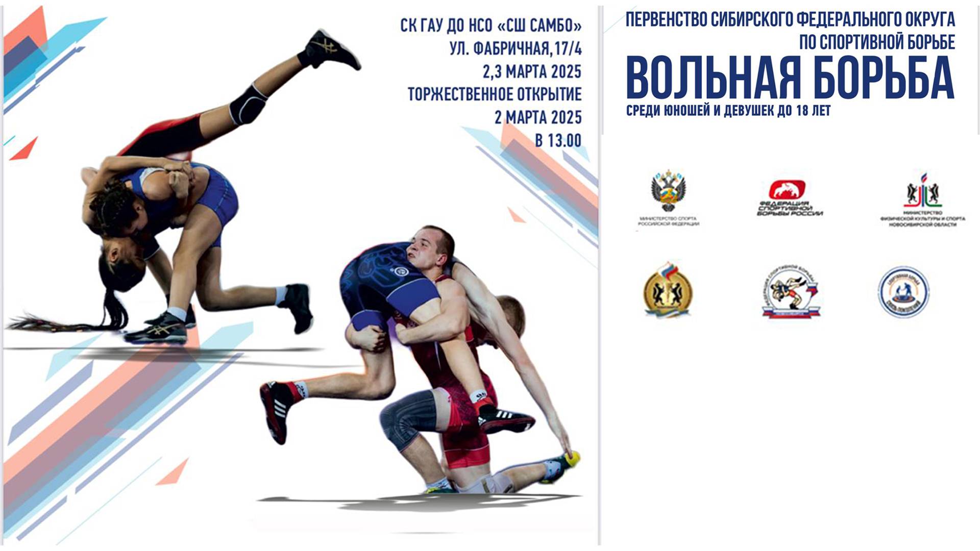 Первенство СФО. Вольная борьба. Ковер В