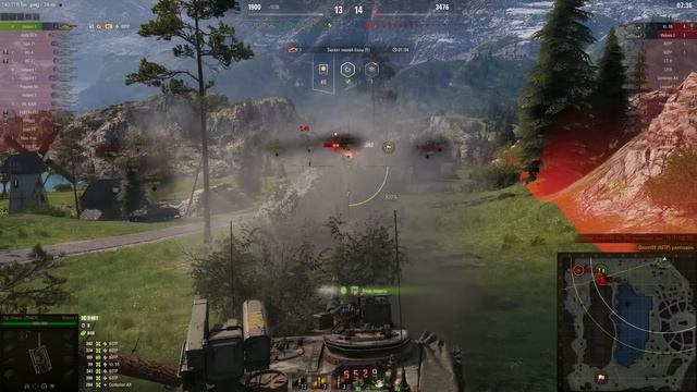[Fermani wot] * Vickers MBT Mk. 3 Новый мега-снайпер за конструкторское бюро 2024! На что способен
