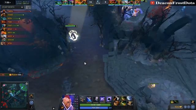Arteezy [Anti-Mage] Too Easy For RTZ Doto ► Dota 2 7.06f