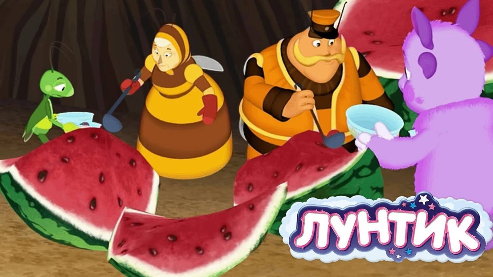 Лунтик | День арбуза 🍉🍉🍉 Сборник мультфильмов для детей