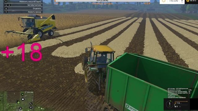 стрим Farming Simulator 15 карта Elenovka34 1№
