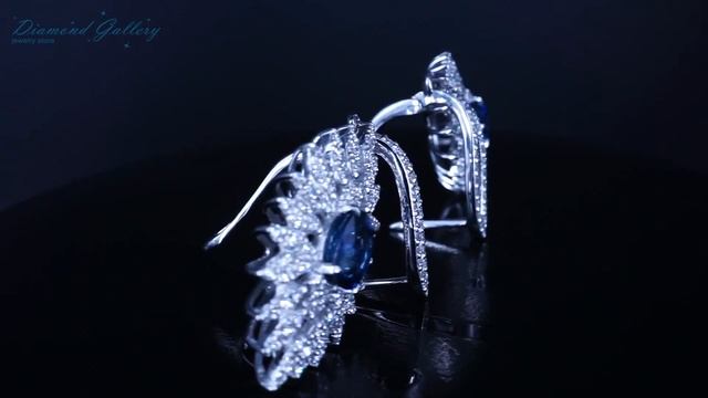 Diamond-Gallery. Серьги с бриллиантами артикул: dg31054
