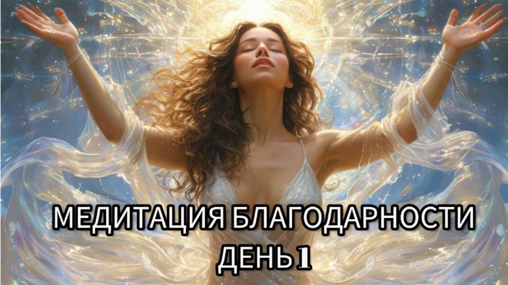 ОТКРОЙ СВОЕ СЕРДЦЕ БЛАГОДАРНОСТИ. МЕДИТАЦИЯ. 1 ДЕНЬ.