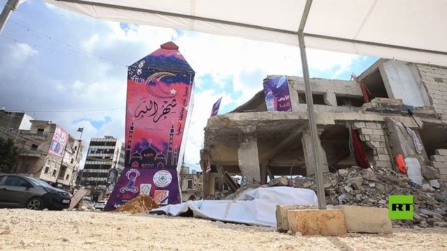لبنان.. نصب أكبر فانوس رمضاني في سوق النبطية التاريخي