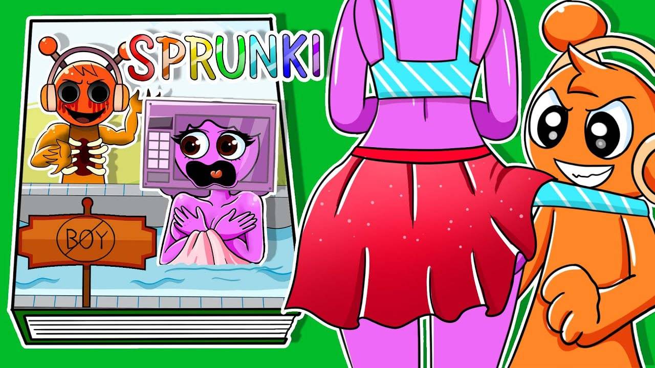 INCREDIBOX SPRUNKI | плохая Любовная История Орен и Лили! Спрунки