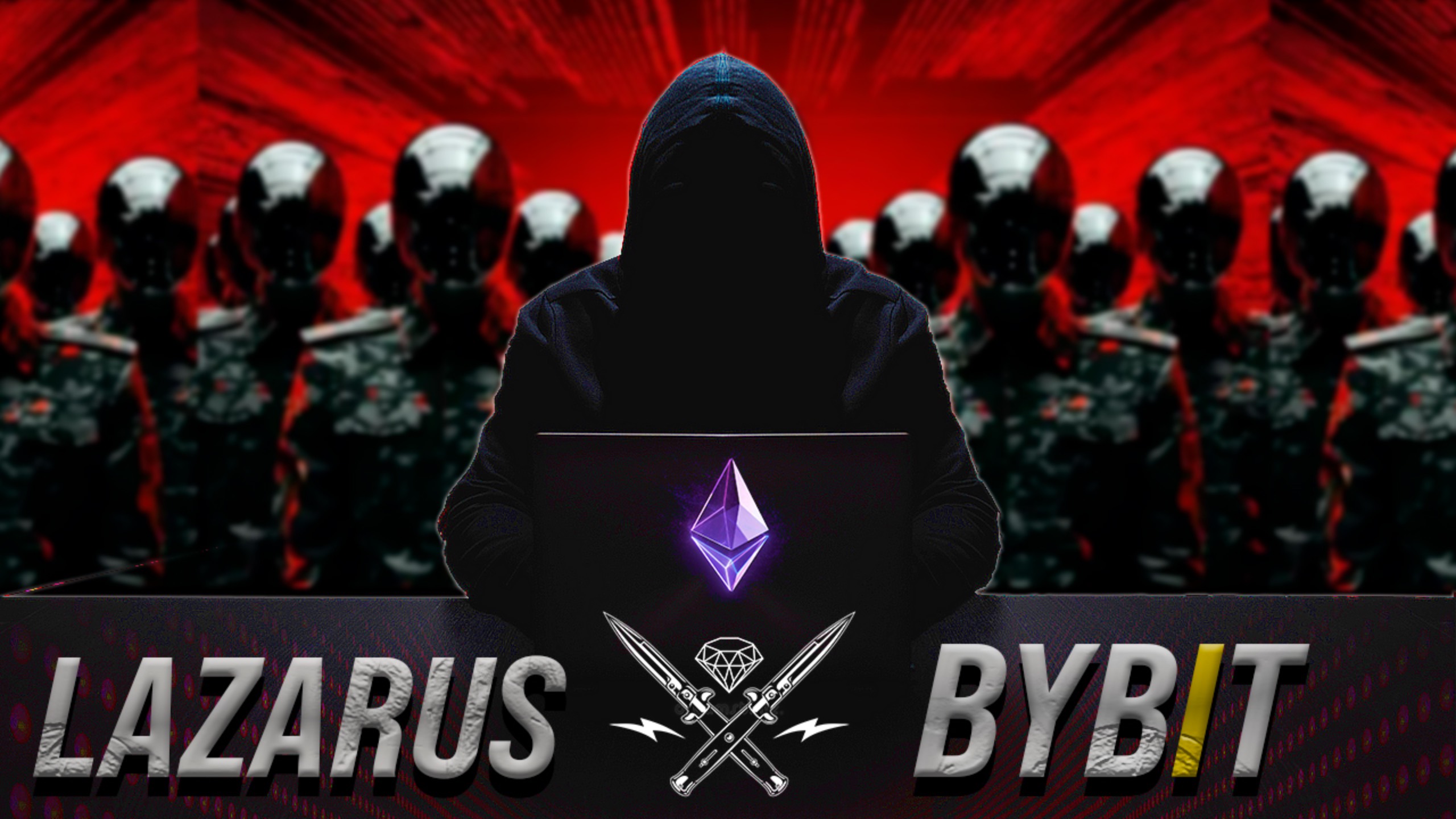 ВЗЛОМ BYBIT  НА (1.4 МИЛЛИАРДА ДОЛЛАРОВ).  LAZARUS - ХАКЕРСКАЯ ГРУППИРОВКА. HACK BYBIT 400.000 ETH