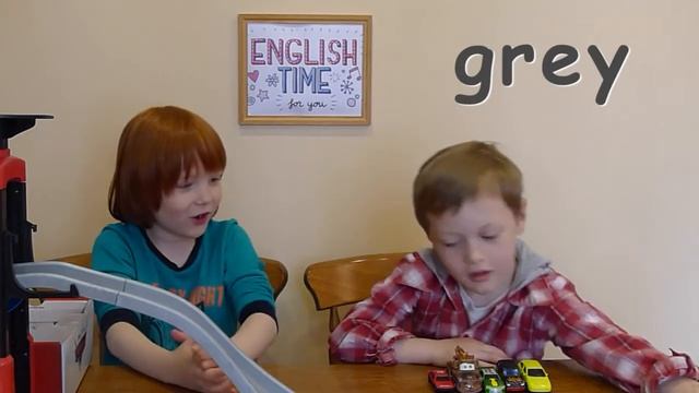 english time, цвета на английском