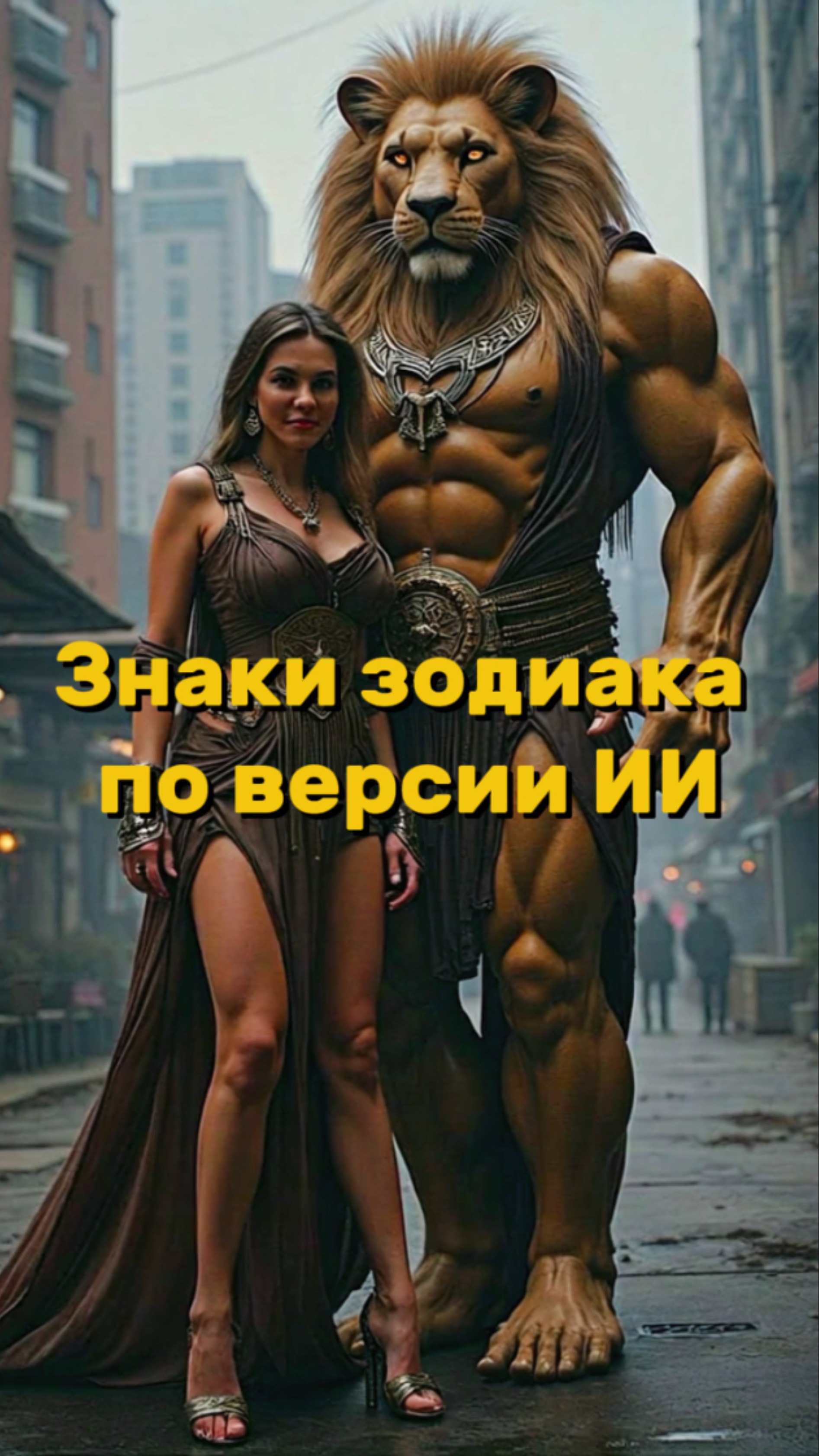 Знаки зодиака глазами ИИ