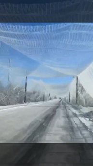 Проезд по противодроновому коридору под Артёмовском (Бахмутом) !!!