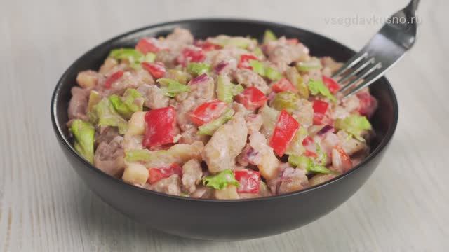 Оригинальные, быстрые и легкие САЛАТЫ ДЛЯ ВКУСНОГО УЖИНА . 4 рецепта от Всегда Вкусно!