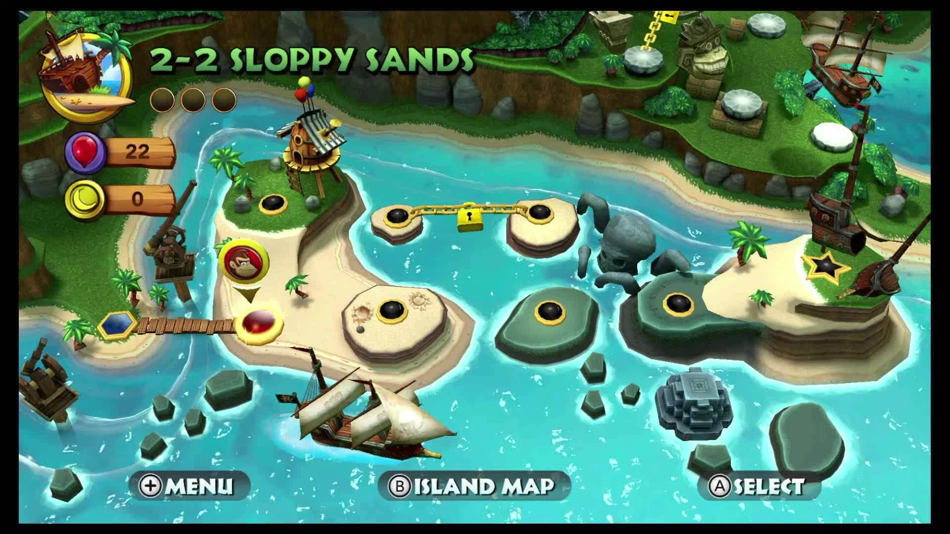 Donkey Kong Country Returns HD часть 3 полное прохождение вдвоем!
