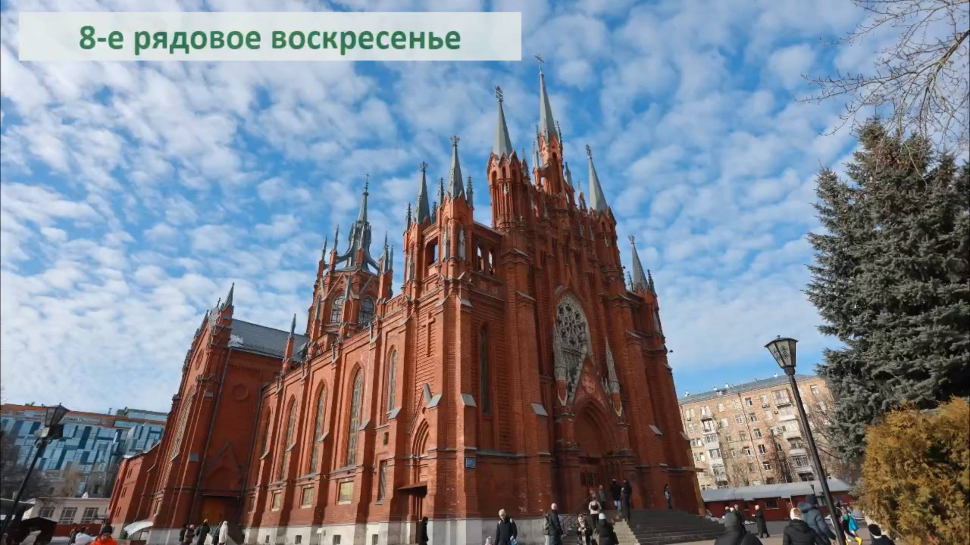 Св. Месса на польском языке 02.03.2025 в 08:30