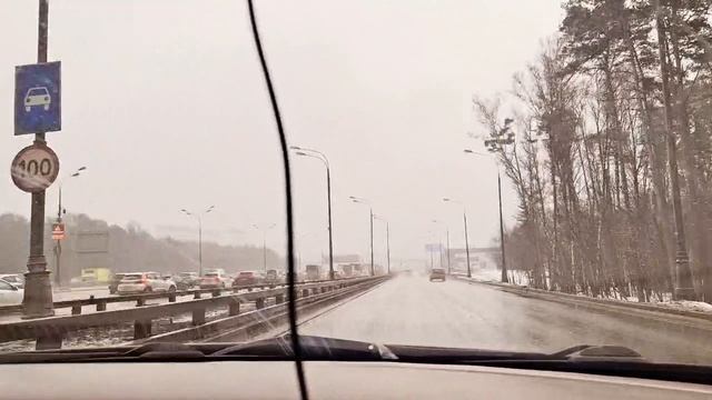 Москва МКАД 2.03.2025