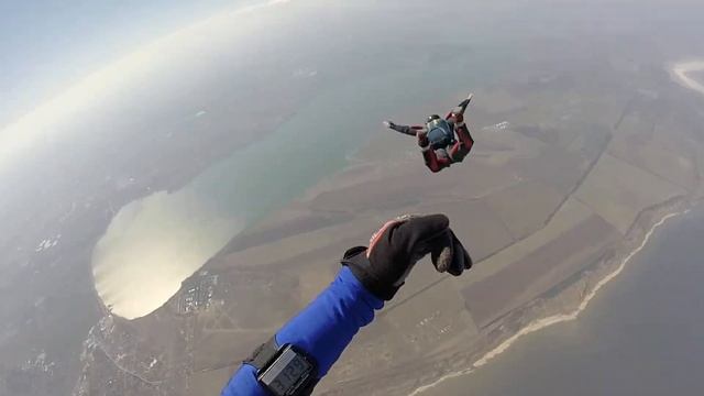 AFF, зачетный прыжок. категоря E3