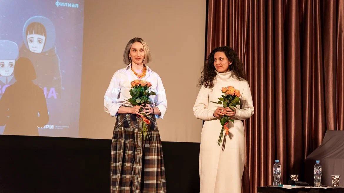 Творческая встреча студентов филиала и гостей фестиваля «Земля Сергиево-Посадская» с Милой Ханзиной