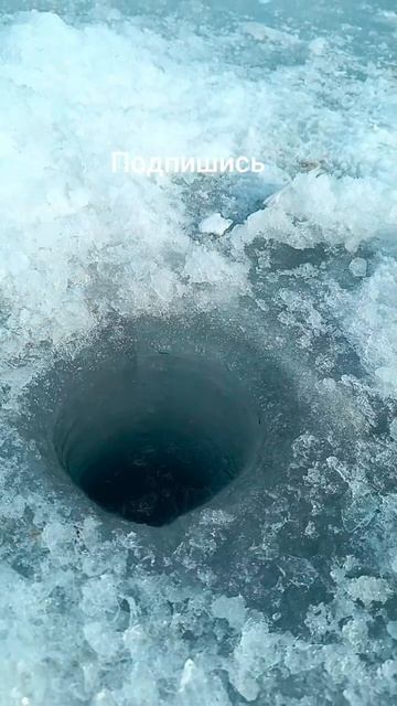зимняя рыбалка на поплавок