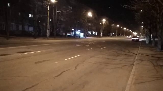 Пустынный пр.  Мира в Кривом Роге -  закрыты ночные заведения