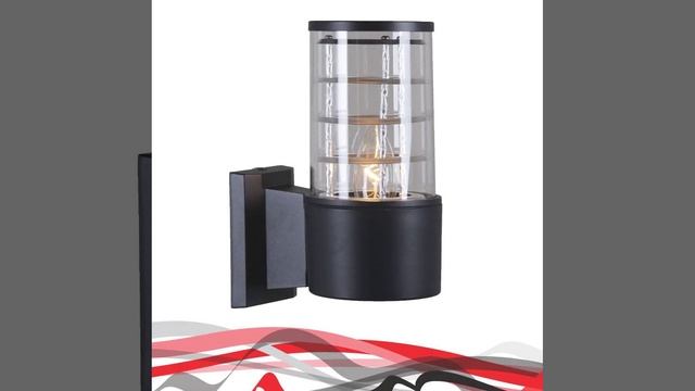 Уличный настенный светильник Reluce Technical 86229-9.2-001CT E27 BK