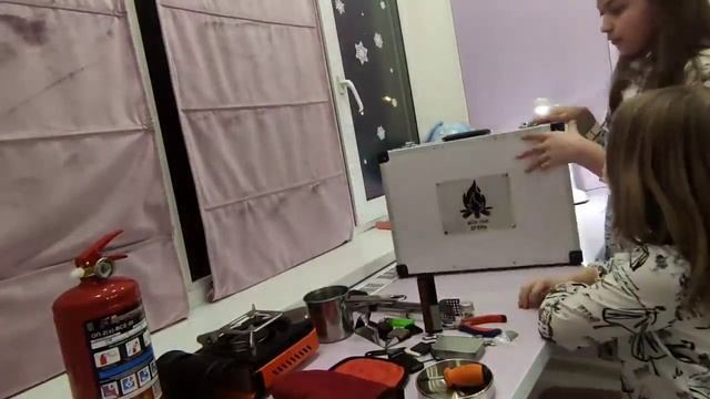 Распаковка чемоданчика Огонь