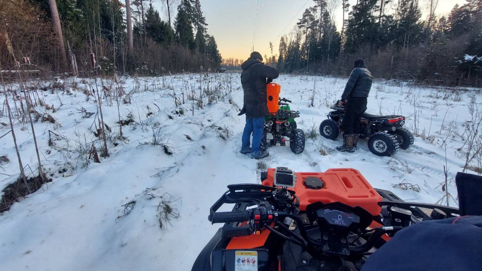 OFF-Road на квадроциклах или как угомонить двигатель и не только (часть1)