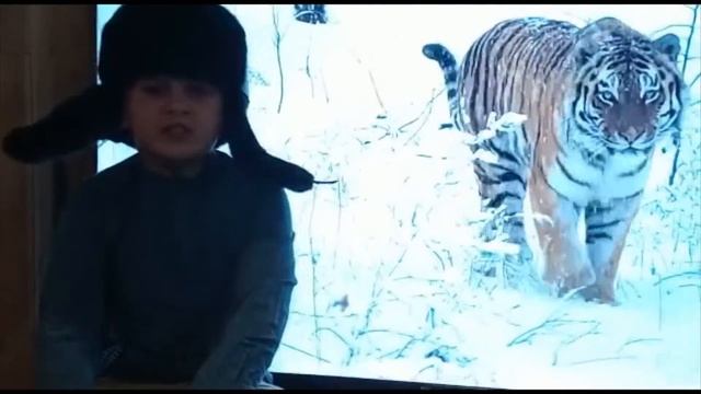 Илья Брызжин "Амурский тигр" Марина Савченко. Литературный театр "Взгляд"г.Хабаровск.
