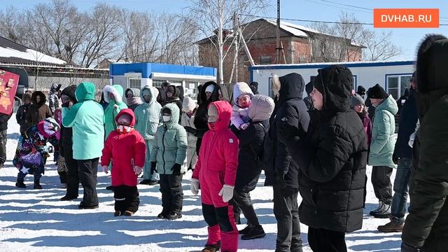 Конным представлением отпраздновали Масленицу в Хабаровске