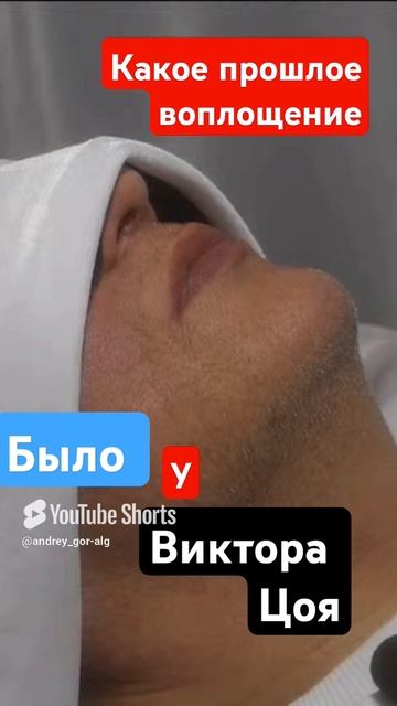 Какое прошлое воплощение было у Виктора Цоя ?