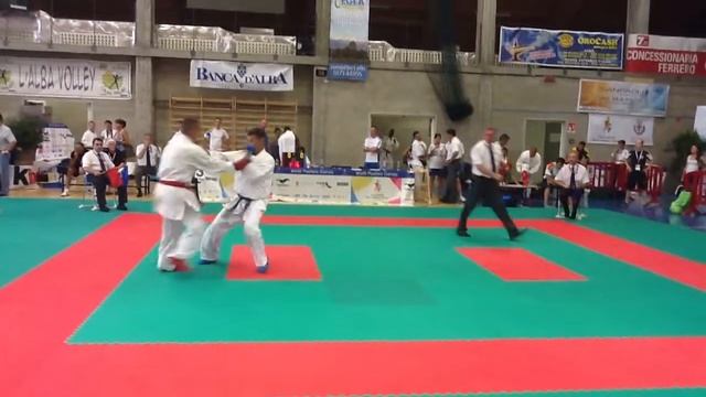 QUARTI DI FINALE - WORLD MASTER GAMES - M° FILIPPO MITOLA - KARATE