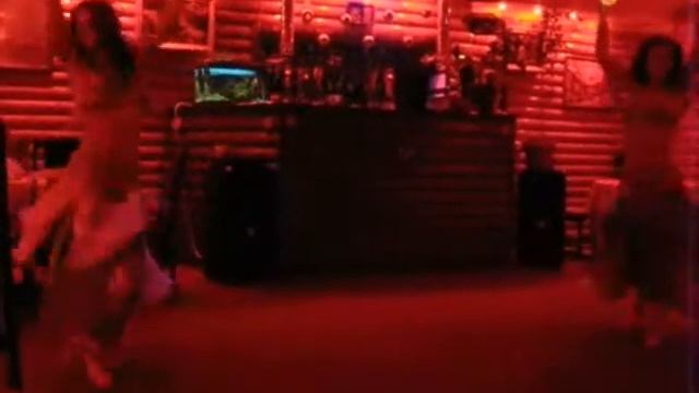 Дуэт восточных танцовщиц (беллиданс) на свадьбе в Киеве