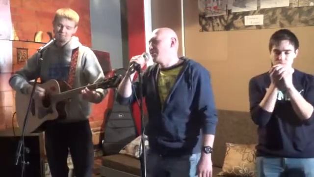 46 В переулке зима... - Живой звук