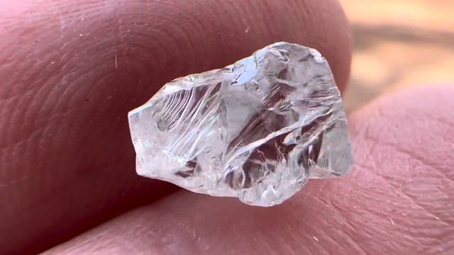 1.61 carat truly freeform and crystally rough diamond sku:kj2242