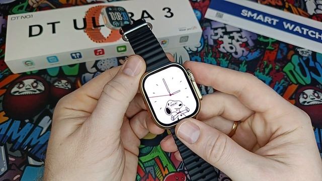 Умные Смарт Часы DT NO.1 SmartWatch DT Ultra 3
