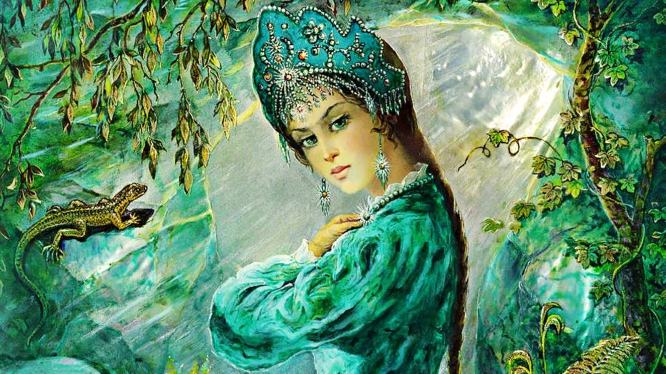 Азовка - девка. Малахитница. Уральский фольклор