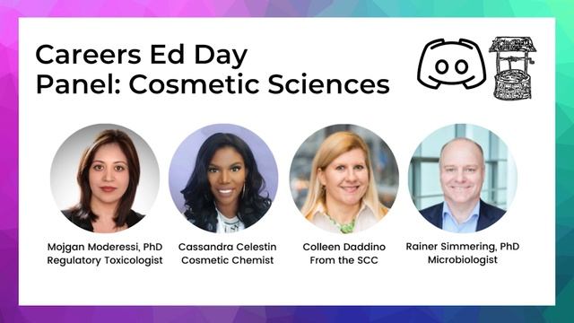 Careers Ed Day Panel 1: Cosmetic Sciences
