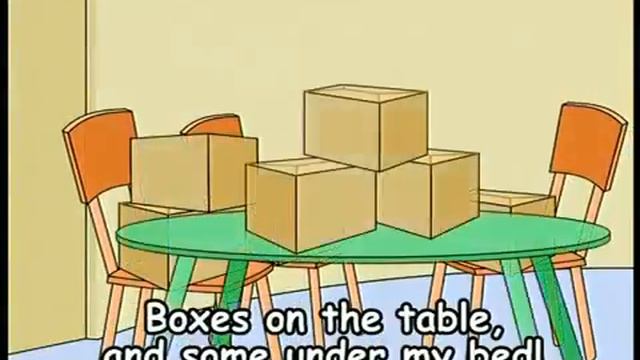 Spotlight 3. DVD/ Module 6 ex. 3 p. 96 My House is very Funny!