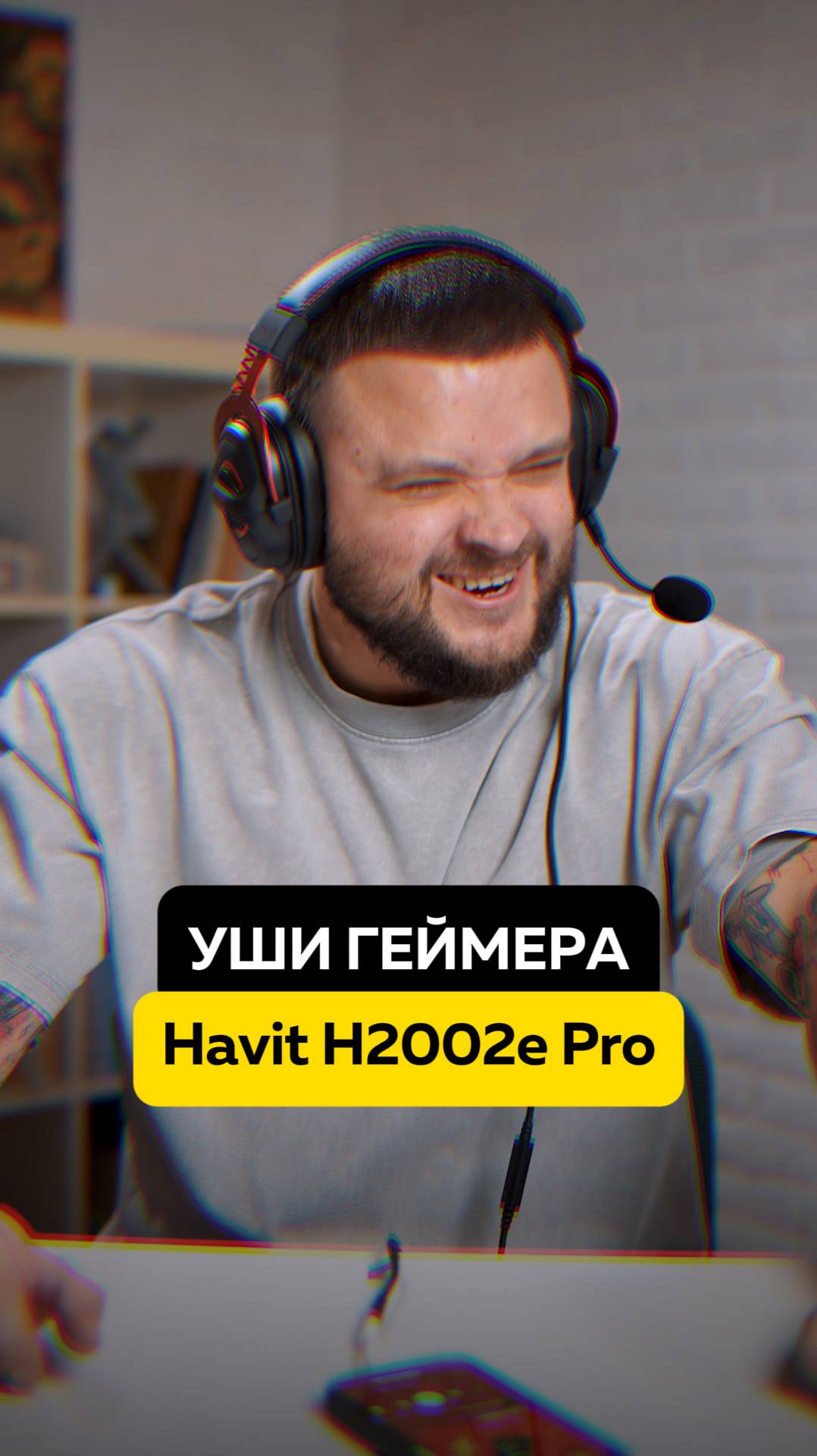 m0NESY будет завидовать ! Игровые наушники Havit H2002E Pro