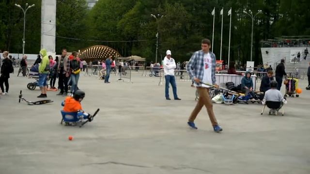 Сокольники OpenSportFest 2018 Час следж-хоккея