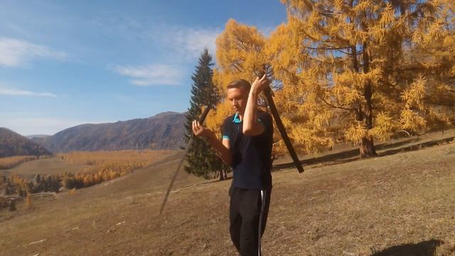 #1Танец на природе с мечем. Под песню Димаш Кудайберген — SOS #EndlessCOMBO