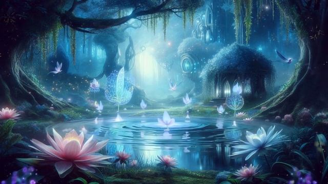 Mystical Dream Forest  ♪          Relaxing melodies with the sound of chirping birds.